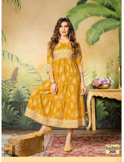 Kinti Kashish vol 2 Rayon Kurti Catalog at Wholesale Rate