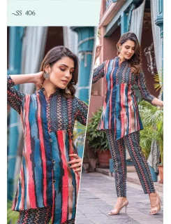 18 Attitude Sho Shaa vol 4 Co Ord Set Western Wear Catalog at Whosale Rate