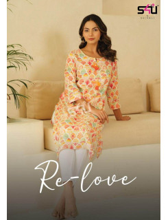 S4u Re Love Printed Kurti Catalog at Wholesale Rate