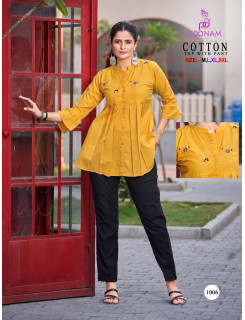 poonam Cotton Tops with Bottom Catalog at Wholesale Rate poonam Cotton Tops with Bottom Catalog at Wholesale Rate