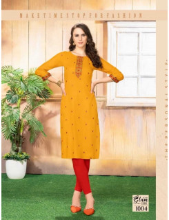 Kinti Glam Girl vol 10 Straight Cut Kurti Catalog at Wholesale Rate