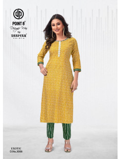 Deeptex Exotic vol 3 Kurtis with Bottom Catalog at Wholesale Rate