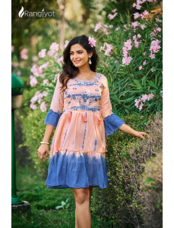 Rangjyot Rich Girl One Piece Dress Catalog at Wholesale Rate