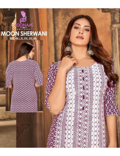 Poonam Moon Sherwani Lucknowi Work Kurti Catalog at Wholesale Rate Poonam Moon Sherwani Lucknowi Work Kurti Catalog at Wholesale Rate