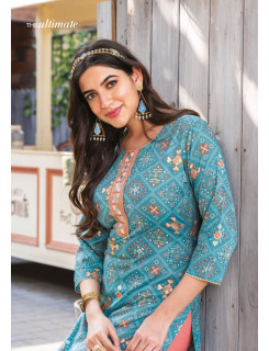 Mayrie India Fashion Blush Printed Kurti Catalog at Wholesale Rate