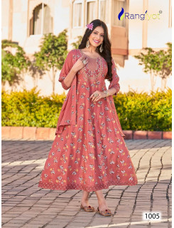 Rangjyot Janvi vol 1 Kurti with Dupatta Catalog at Wholesale Rate Rangjyot Janvi vol 1 Kurti with Dupatta Catalog at Wholesale Rate