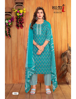 Dee Cee Suhani Cotton Salwar Kameez Catalog at Wholesale Rate