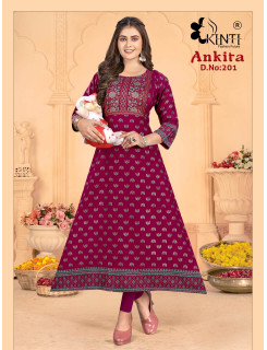 Kinti Ankita vol 2 Feeding Kurtis Catalog at Wholesale Rate