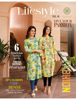Passion Tree Life Style vol 1 Kurtis Below 300 Catalog at Wholesale Rate