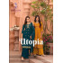 Poonam Utopia Naira Cut Kurti with Bottom and Dupatta Catalog at Wholesale Rate