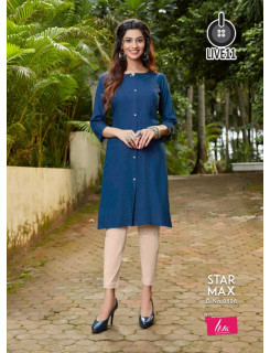 Live 11 Star Max Rayon Kurti Catalog at Wholesale Rate