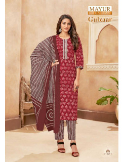 Mayur Creation Gulzaar vol 1 Cotton Salwar Kameez Catalog at Wholesale Rate Mayur Creation Gulzaar vol 1 Cotton Salwar Kameez Catalog at Wholesale Rate