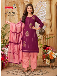 Navkar Sonpari Vol 6 Readymade Dress Catalog at Wholesale Rate