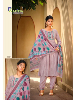 Karissa Gulmohar Vol 2 Naira Cut Kurti Bottom Dupatta Catalog At Wholesale Rate