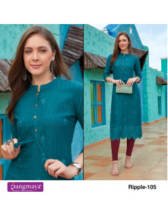 Rangmaya Ripple Designer Kurti Catalog at Wholesale Rate Rangmaya Ripple Designer Kurti Catalog at Wholesale Rate