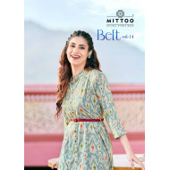 Mittoo Belt vol 14 Rayon Kurti Catalog at Wholesale Rate Mittoo Belt vol 14 Rayon Kurti Catalog at Wholesale Rate