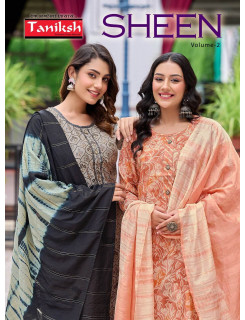 Taniksh Sheen Vol 2 Printed Salwar Kameez Catalog at Wholesale Rate Taniksh Sheen Vol 2 Printed Salwar Kameez Catalog at Wholesale Rate