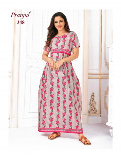 Pranjul Nighty Night Wear Catalog at Wholesale Rate