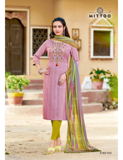 Mittoo Khwaish Churidar Salwar Suits Catalog at Wholesale Rate