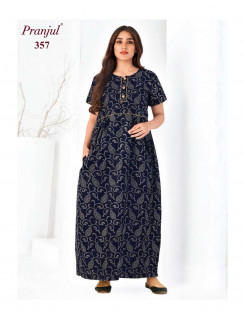 Pranjul Nighty Night Wear Catalog at Wholesale Rate