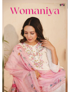 S4u Womaniya Designer Kurti with Bottom and Dupatta Catalog at Wholesale Rate