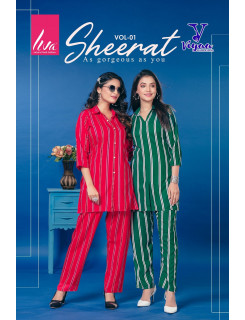 Viyaa Designer Sheerat vol 1 Co Ord Set Catalog at Wholesale Rate