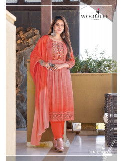 Wooglee Fashion Suhani Churidar Salwar Suits Catalog at Wholesale Rate