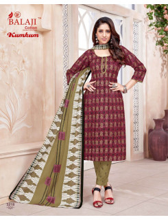 Balaji Cotton Kumkum Vol 32 B Readymade Dress Catalog at Wholesale Rate