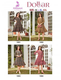 Poonam Dollar One Piece Dress Catalog at Wholesale Rate Poonam Dollar One Piece Dress Catalog at Wholesale Rate