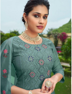 Lily Laly Chikenkari Lucknowi Work Kurti Bottom Dupatta Catalog at Wholesale Rate Lily Laly Chikenkari Lucknowi Work Kurti Bottom Dupatta Catalog at Wholesale Rate