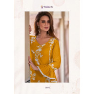 Vamika Vintage Gold Co Ord Set Catalog at Wholesale Rate