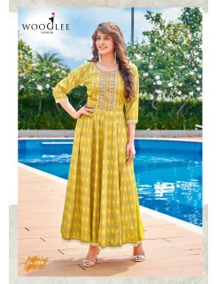 Buy Shree Raas Krishnam Creation Womens Printed Rayon Kurta with Pant and  Dupatta Set for Women Straight Kurti for Women and Girls Medium Yellow  at Amazonin