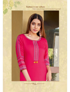 Wooglee Sakshi Vol 4 Embroidery Kurti Catalog At Wholesale Rate