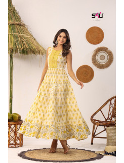 s4U Kurtis Flairy Tales vol 9 Gowns Catalog at Wholesale Rate s4U Kurtis Flairy Tales vol 9 Gowns Catalog at Wholesale Rate