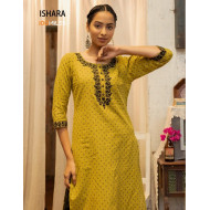 100 Miles Ishara Cotton Kurtis Catalog at Wholesale Rate