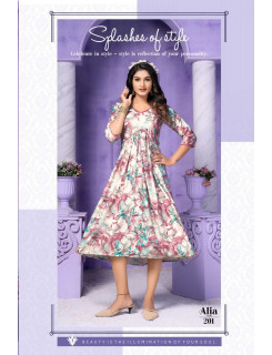 Hirwa Alia Rayon Kurti Catalog at Wholesale Rate Hirwa Alia Rayon Kurti Catalog at Wholesale Rate