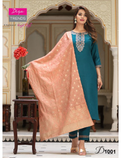 Diya Trends Anokhi Vol 1 Churidar Salwar Suits Catalog at Wholesale Rate