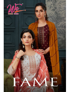 We Fame Printed Salwar Kameez Catalog at Wholesale Rate We Fame Printed Salwar Kameez Catalog at Wholesale Rate