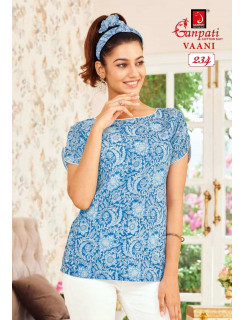 Ganpati Vaani vol 1 Nx Ladies Tops Catalog at Wholesale Rate