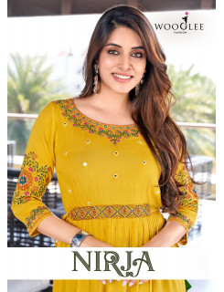 Wooglee Fashion Nirja Designer Gowns Catalog at Wholesale Rate