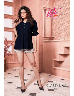 We Classy Nx Vol 2 Ladies Top Catalog at Wholesale Rate We Classy Nx Vol 2 Ladies Top Catalog at Wholesale Rate