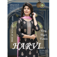 Passion Tree Harvi vol 2 Kurtis with Bottom and Dupatta Catalog at Wholesale Rate