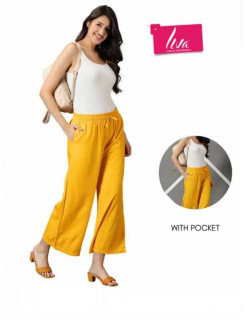 Sadda Fashion Aankh Micholi Pocket Plazzo Bottom Wear Catalog at Wholesale Rate