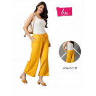 Sadda Fashion Aankh Micholi Pocket Plazzo Bottom Wear Catalog at Wholesale Rate Sadda Fashion Aankh Micholi Pocket Plazzo Bottom Wear Catalog at Wholesale Rate