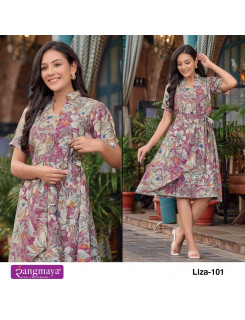 Rangmaya Liza One Piece Dress Catalog at Wholesale Rate