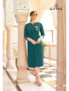 Mittoo Fantastic Vol 5 Embroidery Kurti Catalog at Wholesale Rate Mittoo Fantastic Vol 5 Embroidery Kurti Catalog at Wholesale Rate