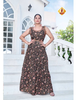 Shruti Manchali One Piece Dress Catalog at Wholesale Rate