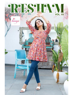 Hinaya Resham vol 3 Ladies Tops Catalog at Wholesale Rate Hinaya Resham vol 3 Ladies Tops Catalog at Wholesale Rate