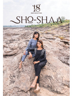 18 Attitude Sho Shaa vol 6 Co Ord Set Western Wear Catalog at Whosale Rate 18 Attitude Sho Shaa vol 6 Co Ord Set Western Wear Catalog at Whosale Rate