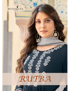 Wooglee Fashion Rutba Naira Cut Kurti Top Bottom Catalog at Wholesale Rate